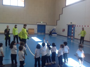 Handball World Champions in the gym!