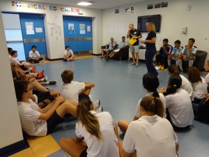 Al-Sadd Club’s Futsal coaches coaching their role